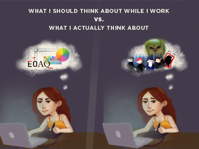 What I Should Think About comic digital painting gotham htf illustration melon cat meme photoshop potter rebound sketch