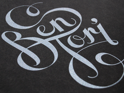 Become One Full font print screen print screenprint script type typography