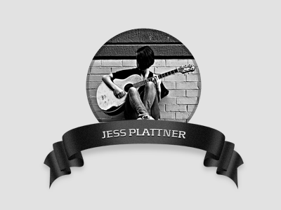 Jess Plattner I animation badge design gif music ribbon webdesign website