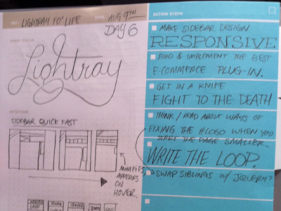 Notes day 6 lightray lightray labs notes