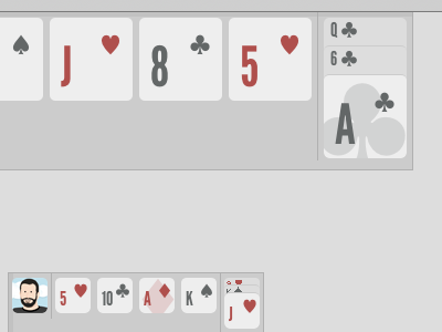 ♠ ♥ ♦ ♣ cards css unicode