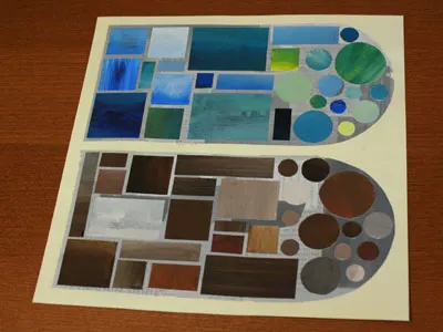 Letter project - B b geometric letterform type