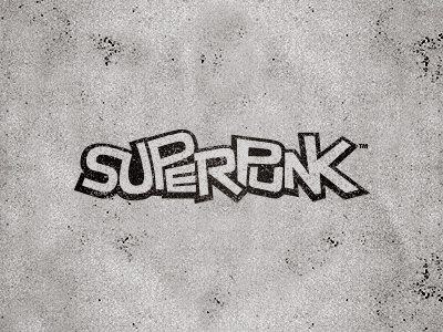 Superpunk koma koma studio logo superpunk