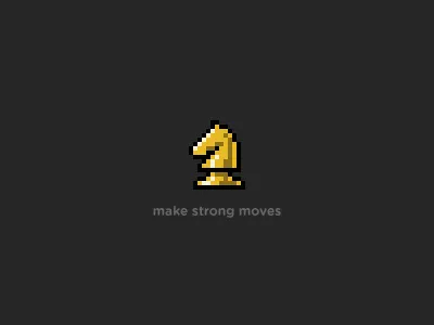 Make Strong Moves 8 bit icon motto