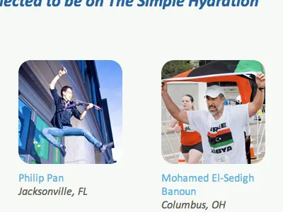 Simple Hydration Racing Team website