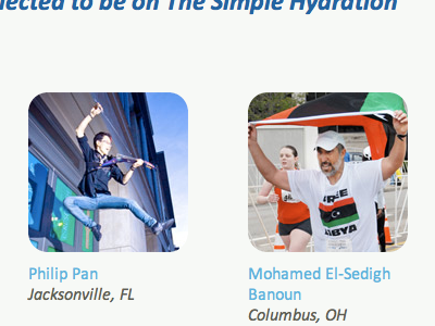 Simple Hydration Racing Team website