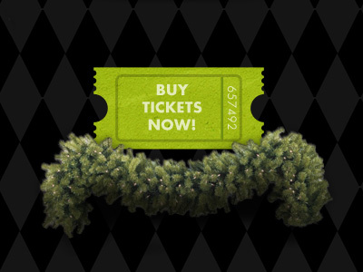 Tickets! christmas holiday ticket xmas