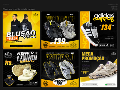 Local shoe store social media design. digital composition flyer graphic design social media