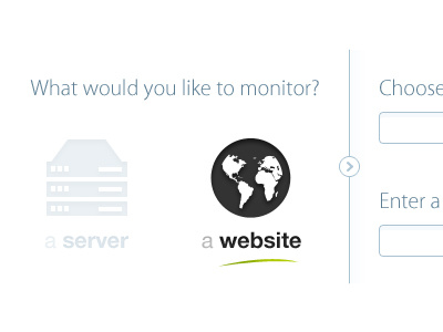 Monitoring choice choice clean minimal selection