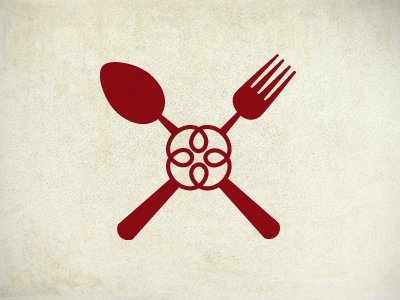 Catering Logo 1 food fork knot logo spoon