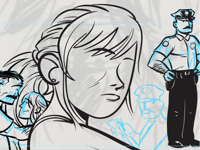 The Black Hood: Inks comics dc dc fifty too inks