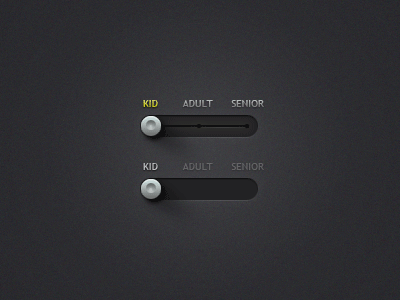 multi switch dark grey labels switch ui