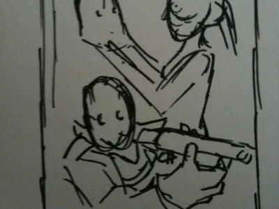 The Black Hood: 1st Rough comics dc dc fifty too roughs