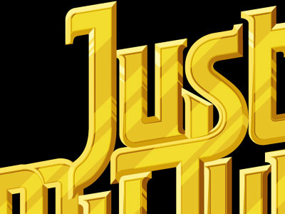 Just My Type chain charm cubanlinks design illustration justmytype lettering nkeppol thugloving typography vector