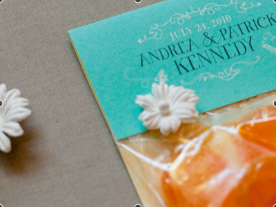 Andrea & Patrick custom wedding