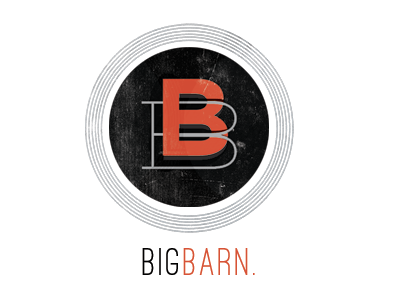 Big Barn audio big barn identity logo media music