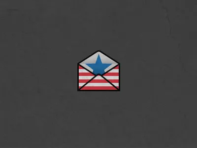 Dispatches Icon americana flag huffington post icon logo patch