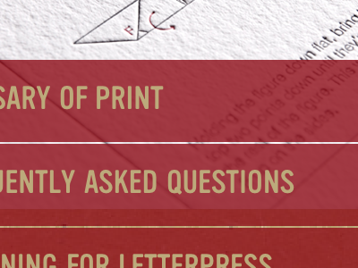 Can't wait. letterpress mandate press