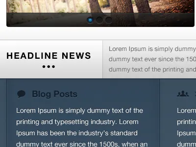 Glowing Blue Light blue helvetica ui web