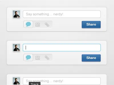 Status Update slider status update