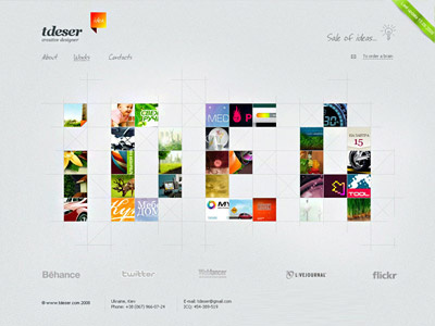 tdeser (old portfolio) portfolio web webdesign website