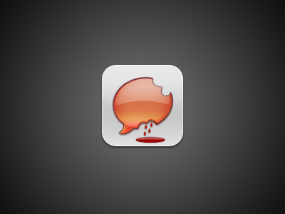 BiteSMS bite blood icon ios iphone sms theme turtle