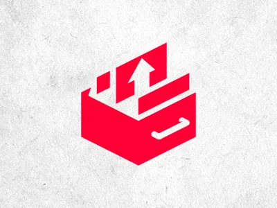 File Uploader arrow box drawer file page up upload