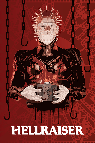 Hellraiser Poster adobe design graphic design illustration poster design