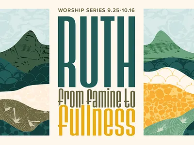 Ruth | Worship Series sermon series design