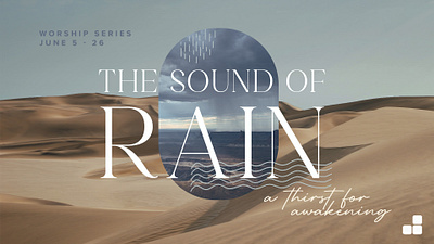 The Sound of Rain | Worship Series sermon series design