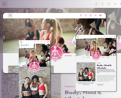 Fitness PT Website Design design graphic design web design website wordpress