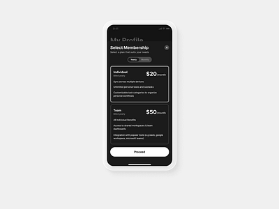 Pricing Page design ui uidesign uiux ux