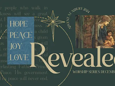 Advent | Revealed | Worship Series advent edward burne jones revealed sermon series design william morris