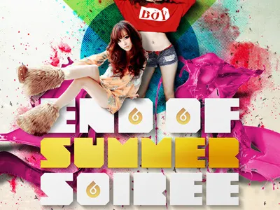 Club Flyer club flyer girls splash