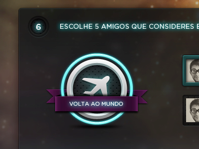 Badge / Step badge step