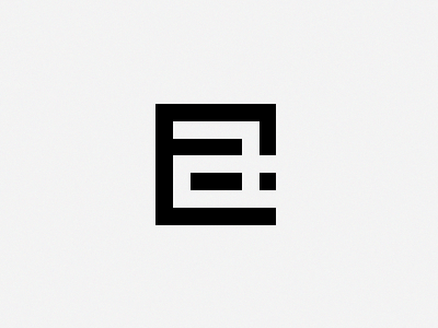 me 8 bit icon logo minimalistic monogram wip