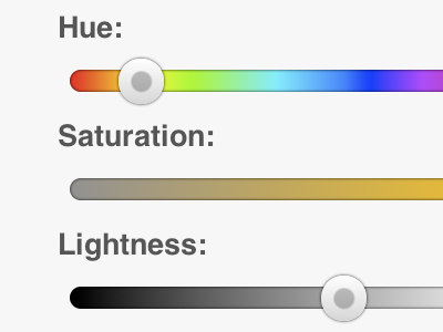 CSS3 sliders css3 range sliders