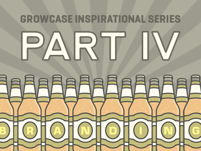 Growcase Blog Header - Brewery Branding beer blog branding brew brewery growcase header type