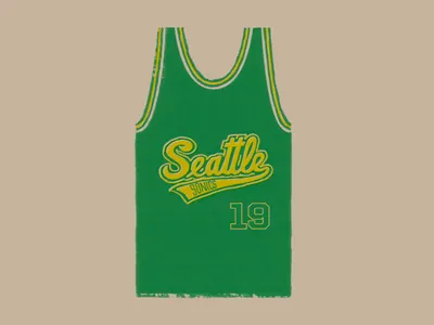Wilkins poster seattle sonics