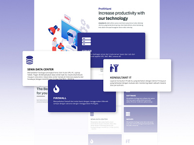 Citra Solusi - IT Consultant Website branding graphic design ui