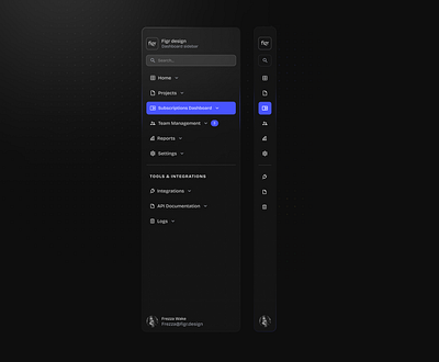 Make Nav Bar UI your own design figma inspiration menu menu ui menu ui design nav bar nav bar ui navigation side nav side nav bar sidebar ui ux ux design web design