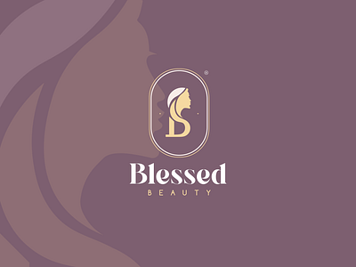 Blessed Beauty Logo branding graphic design logo