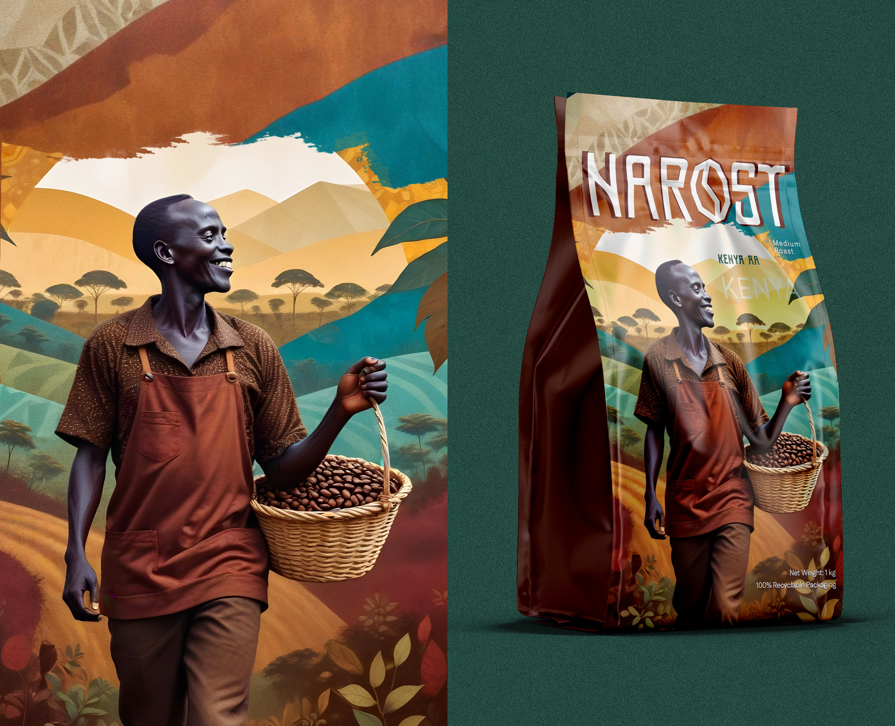 Example of Premium Packaging & Label Design