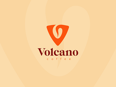 Volcano Logo branding graphic design logo