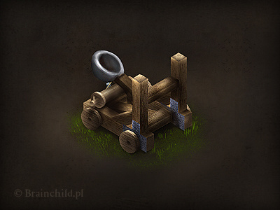 Medieval Siege engine brainchild brainchild.pl designer game design game designer game development game infterface game layout icon icon design icon designer icons new media designer rafal urbanski rafał urbański