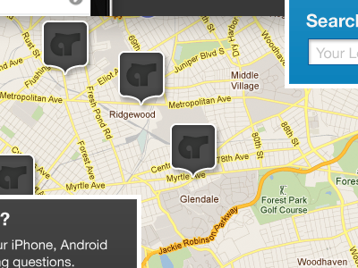 Search Locations accesstogether app map webapp