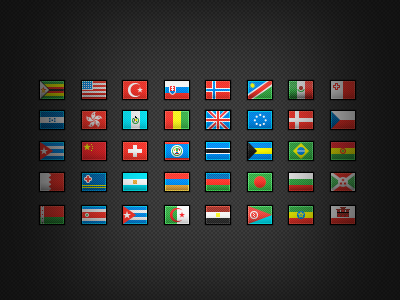 Flags1x countries flags icons iphone