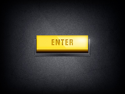 Gold button dark enter gold grunge photoshop shiny