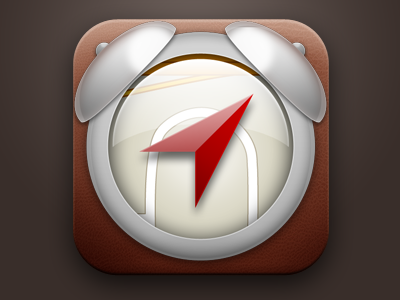 Proxi Icon alarm icon ios iphone itunes location maps photoshop