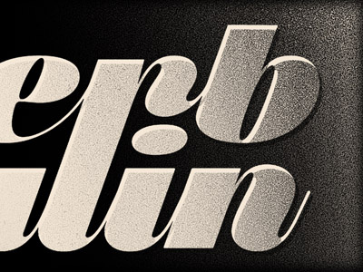 Lubalin smith texture type